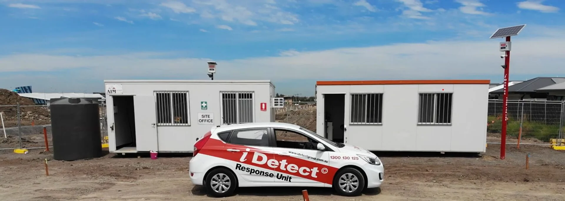 idetect vehicle at a construction site