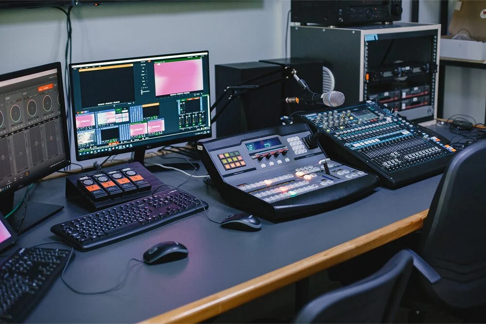 Audio visual system setup